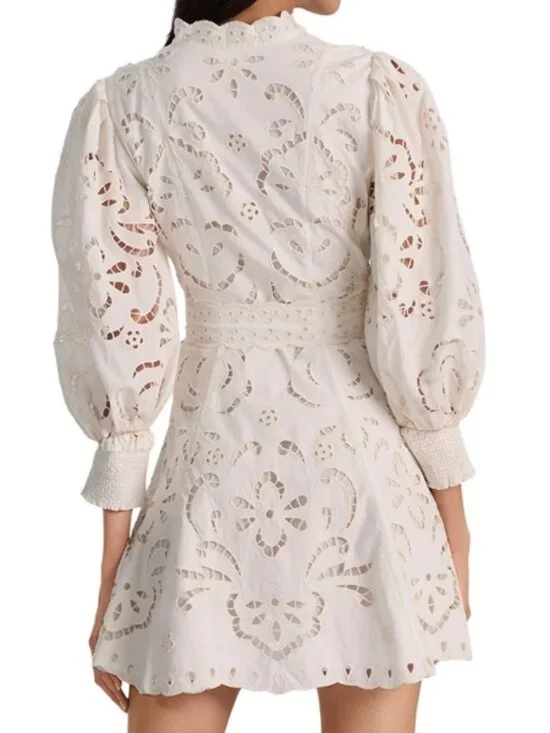 Alice and Olivia Lucy Mini Shirt Dress - Picture 4 of 5